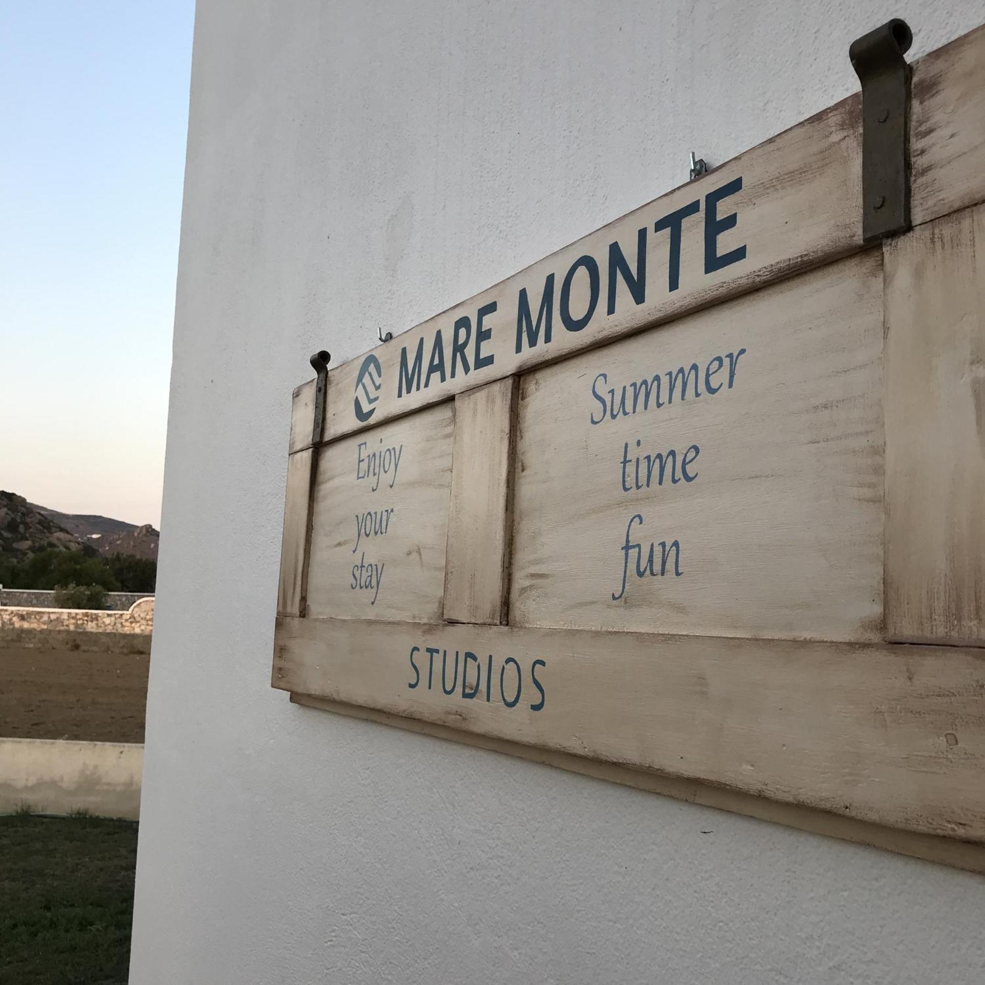 Mare Monte Studios Naxos Pláka Eksteriør bilde